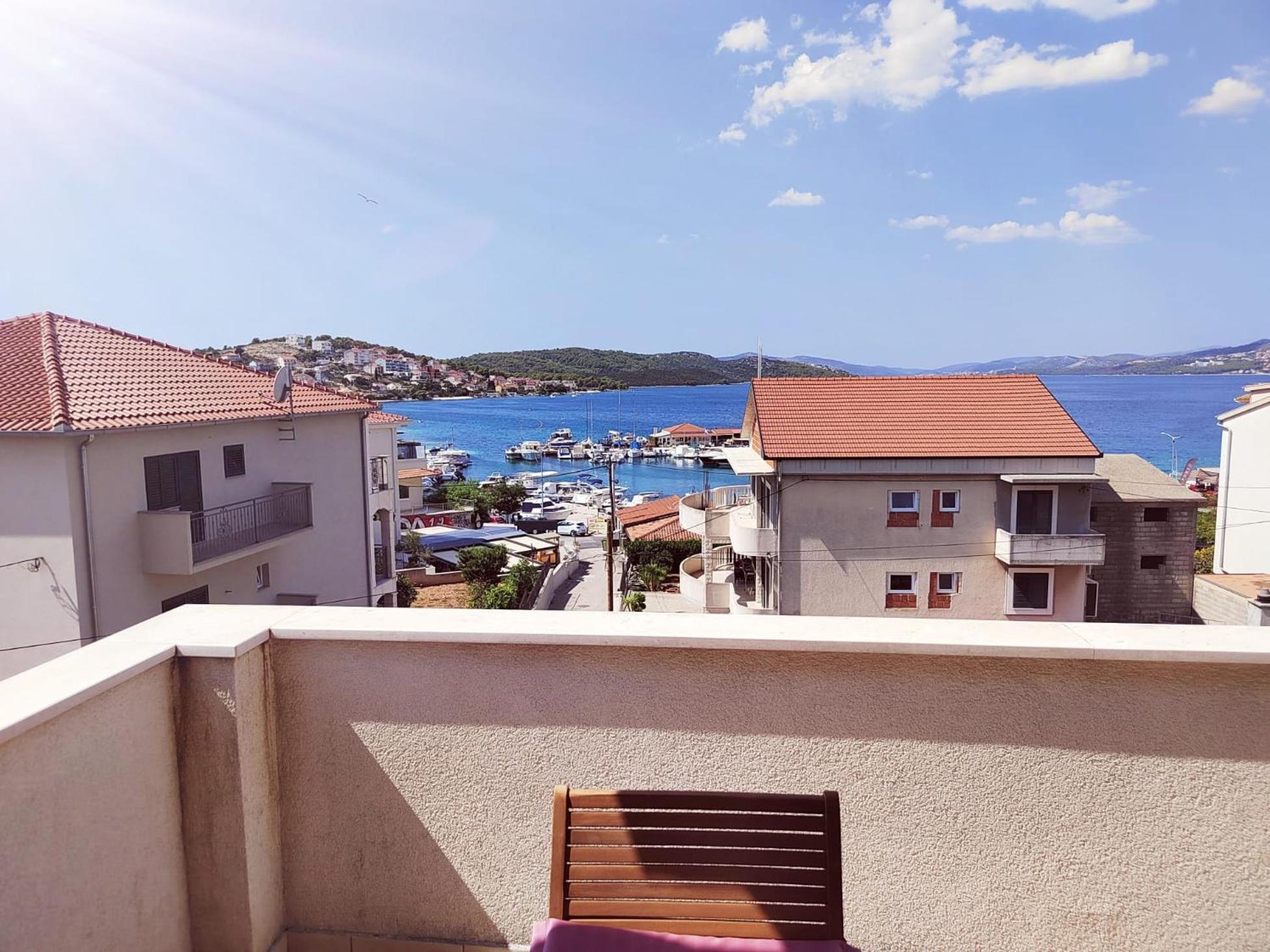 T&T Sea View Apartments Trogir Dış mekan fotoğraf